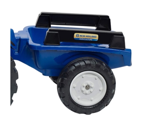 FALK Traktor na Pedały New Holland Duży z Przyczepką od 3 lat