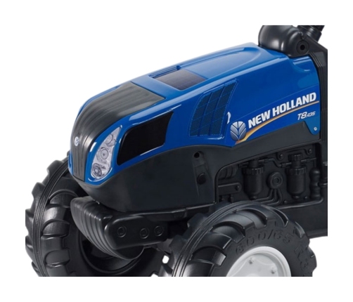 FALK Traktor na Pedały New Holland Duży z Przyczepką od 3 lat
