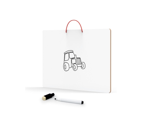 Viga 2w1 Tablica Edukacyjna z Magnetyczną Mapą Świata Montessori