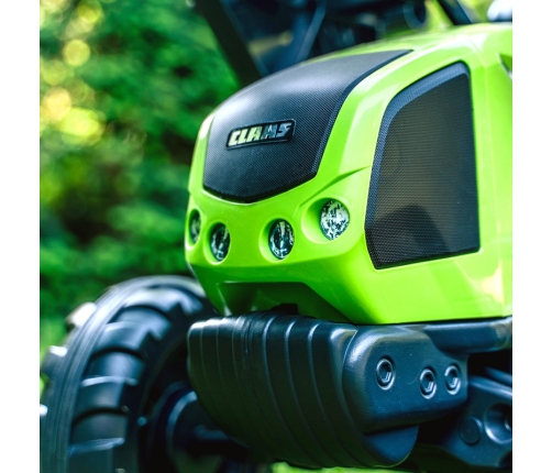 Traktors ar pedāļiem ar piekabi FALK CLAAS Green