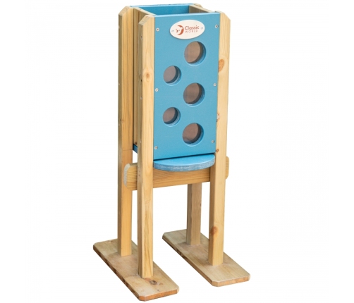 CLASSIC WORLD EDU Eko Skrzynka na Piasek Zabawka do Piaskownicy Żółty od 3 lat