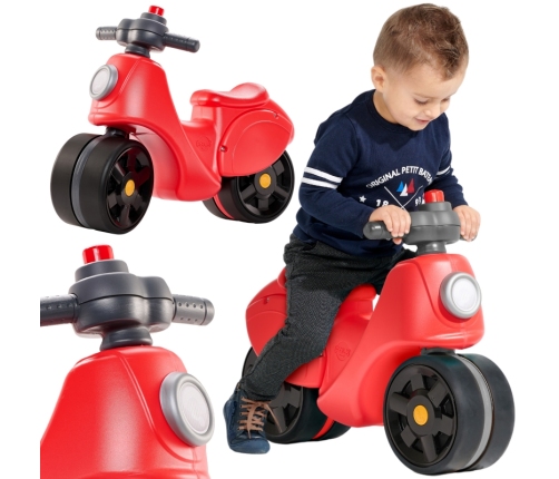 Stumjamā mašīna Falk Scooter Red