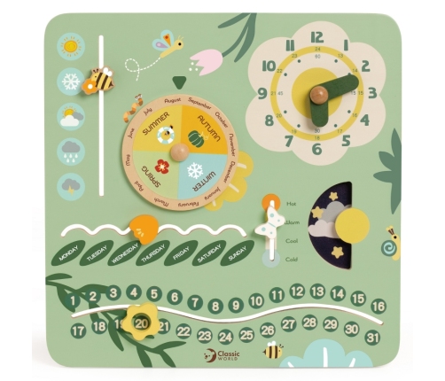 CLASSIC WORLD Drewniana Tablica Manipulacyjna 