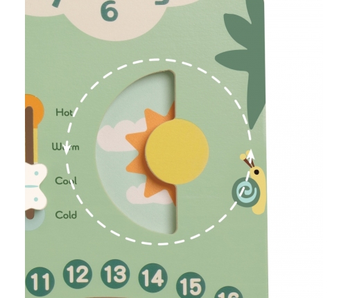 CLASSIC WORLD Drewniana Tablica Manipulacyjna 