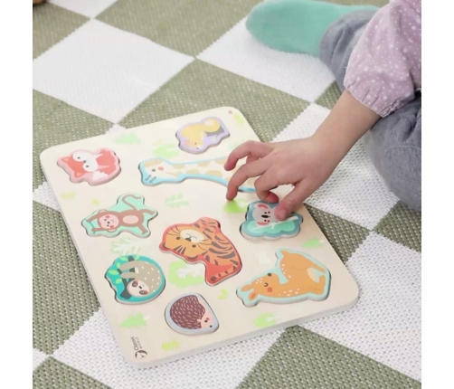Classic World Drewniana Układanka Dopasuj Zwierzątka