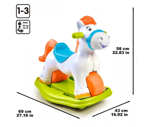 Šūpuļzirdziņš FEBER 2in1