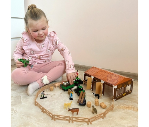 WOOPIE Zestaw Mały Farmer XL Figurki Gospodarstwo