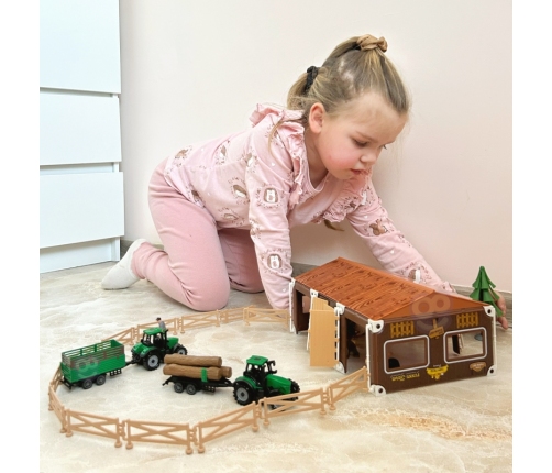 WOOPIE Zestaw Mały Farmer XL Figurki Gospodarstwo