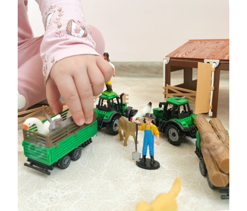 WOOPIE Zestaw Mały Farmer XL Figurki Gospodarstwo