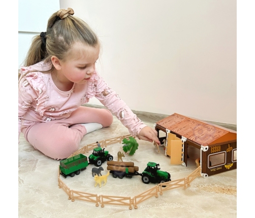 WOOPIE Zestaw Mały Farmer XL Figurki Gospodarstwo