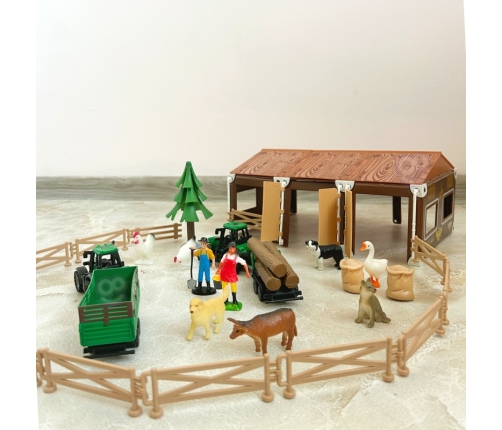 WOOPIE Zestaw Mały Farmer XL Figurki Gospodarstwo