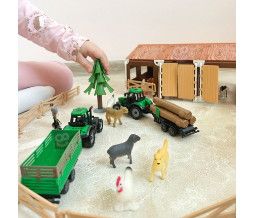 WOOPIE Zestaw Mały Farmer XL Figurki Gospodarstwo