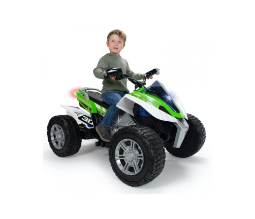 INJUSA DUŻY Quad Rage 24V Ekstremalny od 6 lat do 50kg