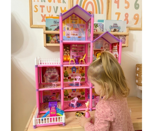 Кукольный домик WOOPIE LOVELY HOUSE 194 эл.