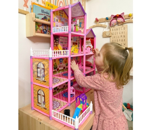 Кукольный домик WOOPIE LOVELY HOUSE 194 эл.