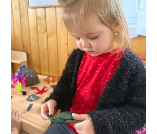 WOOPIE Zestaw Figurki Zwierzeta Morskie 33 el.