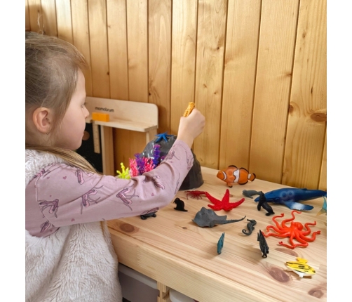 WOOPIE Zestaw Figurki Zwierzeta Morskie 33 el.