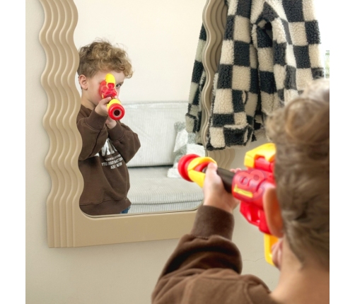 WOOPIE Zestaw Pistolet Karabin Na Piankowe Kulki + Maska Dla Dzieci Wyrzutnia Automatyczna 11 el.