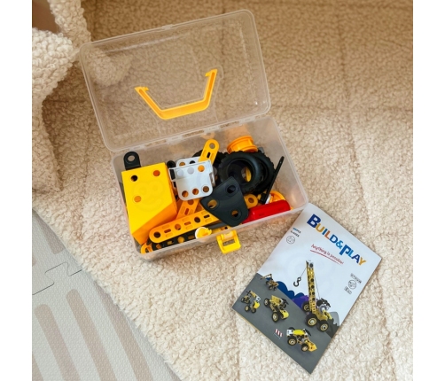 WOOPIE Pojazdy Zestaw Konstrukcyjny 8w1 Klocki STEAM