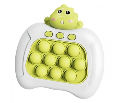 WOOPIE Gra POP IT Elektryczna Antystresowa Zręcznościowa Dinozaur Zielony Zestaw 3 szt.