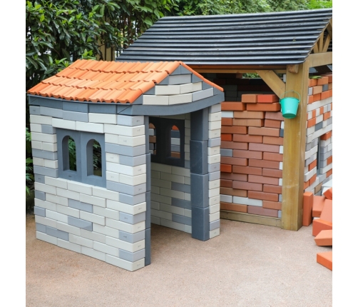 CLASSIC WORLD EDU Mega Klocki Konstrukcyjne Cegiełki EVA Miękkie do Budowania 55 szt.