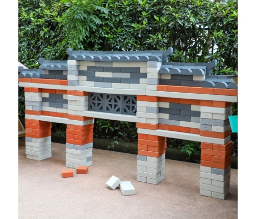 CLASSIC WORLD EDU Mega Klocki Konstrukcyjne Cegiełki EVA Miękkie do Budowania