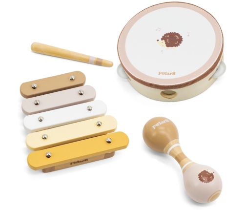 VIGA PolarB Zestaw Instrumentów Muzycznych Z Jeżykiem