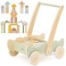 Viga Drewniany Wózek Na Klocki Pchacz