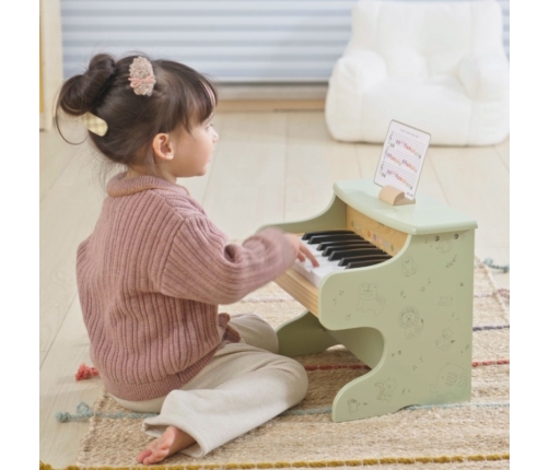 Viga Pianino Zielone Nauka Gry