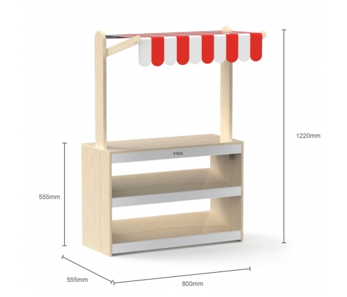 VIGA Drewniany Stragan