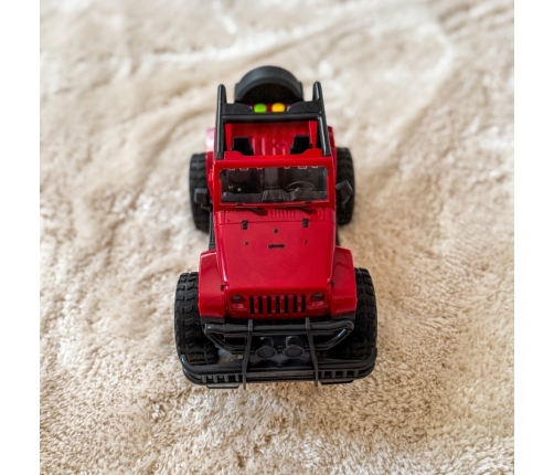 WOOPIE Jeep Auto Samochód Terenowy z Dźwiękiem i Światłem