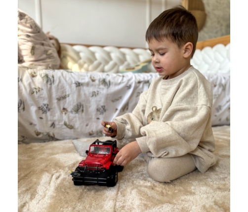 WOOPIE Jeep Auto Samochód Terenowy z Dźwiękiem i Światłem