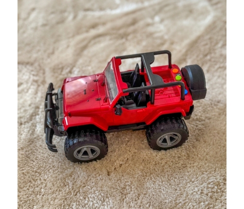 WOOPIE Jeep Auto Samochód Terenowy z Dźwiękiem i Światłem