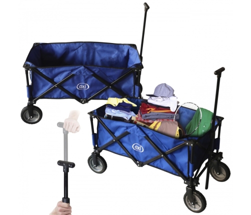 AXI Składany Wózek Turystyczny Plażowy Regulowana Rączka 80KG