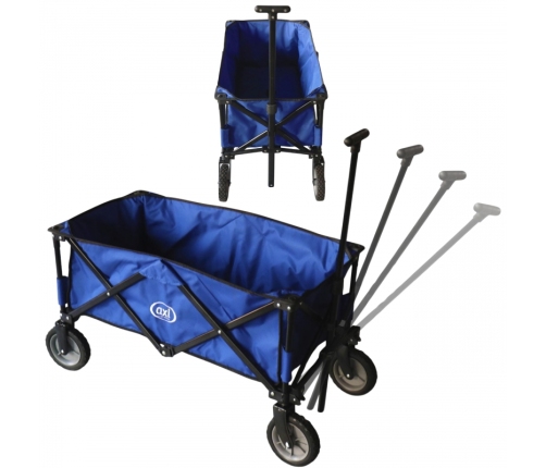 AXI Składany Wózek Turystyczny Plażowy Regulowana Rączka 80KG