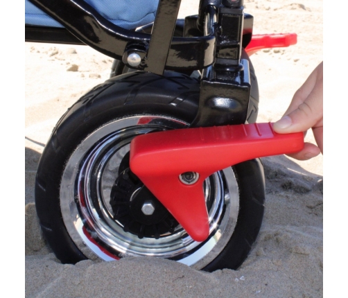 AXI Składany Wózek Plażowy z Dachem Hamulcem i Torbą 80Kg