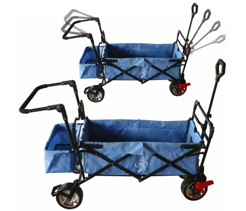 AXI Składany Wózek Plażowy z Dachem Hamulcem i Torbą 80Kg