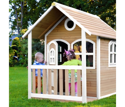 AXI Drewniany Domek z Oknami Alex Playhouse 178 cm