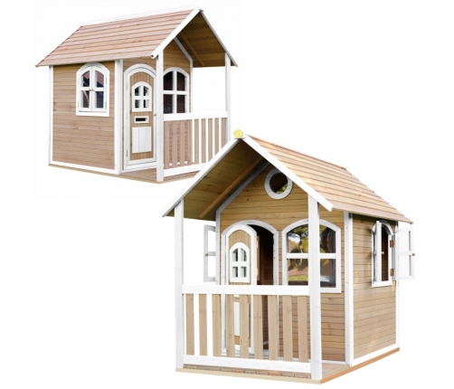 AXI Drewniany Domek z Oknami Alex Playhouse 178 cm