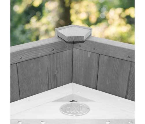 AXI Plac Zabaw Drewniany Wieża z Huśtawką Drabinki Wspinaczkowe Zjeżdżalnia XLL