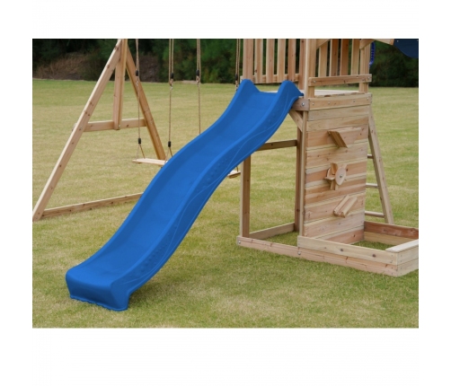AXI Drewniany Duży Plac Zabaw Huśtawki Zjeżdżalnia Wieża + Piaskownica