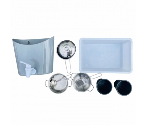 AXI Duża Drewniana Kuchnia Zabawa Woda i Piaskiem