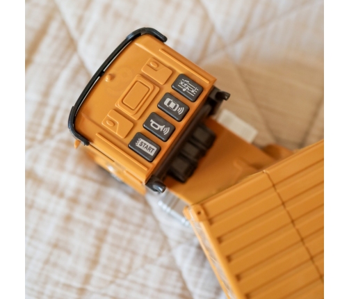 WOOPIE Samochód Ciężarowy 6w1 Zestaw Budowy Dźwig Resoraki Akcesoria