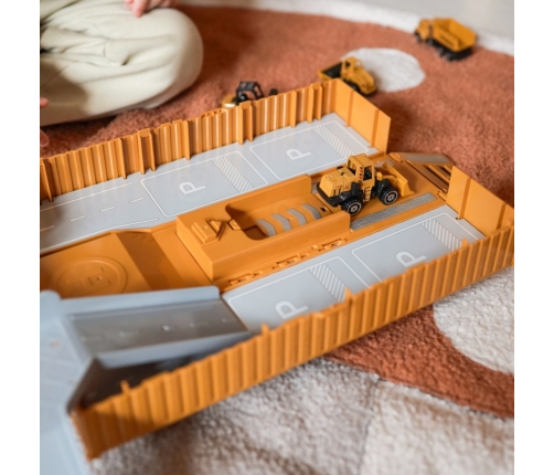 WOOPIE Samochód Ciężarowy 6w1 Zestaw Budowy Dźwig Resoraki Akcesoria