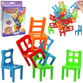 WOOPIE Gra Zręcznościowa Balansujące Krzesła Układanka Stosy3+ WOOPIE Gra Zręcznościowa Balansujące Krzesła Układanka Stosy3+