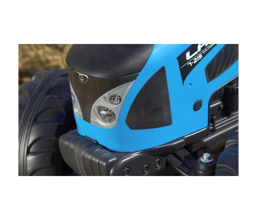 Traktors ar pedāļiem ar piekabi FALK Landini Blue