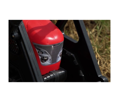 Трактор с педалями с ковшом и прицепом FALK Mc Cormick Red