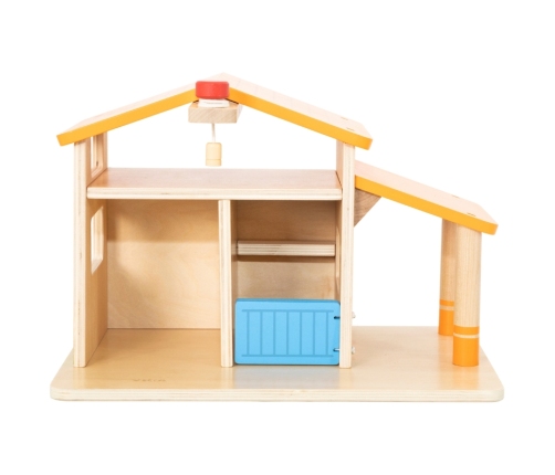 VIGA Drewniana Farma Dom Farmera Z Ogródkiem I Traktorem 21 el