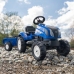 Traktors ar pedāļiem ar piekabi FALK New Holland Blue