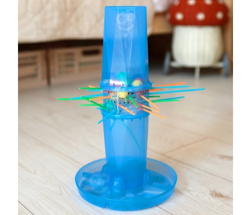 WOOPIE Gra Zręcznościowa Spadające Kulki Bierki Wyjmij Patyczki